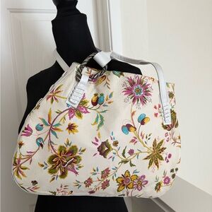 Roberto Cavalli Floral Freedom Purse + Dust Bag